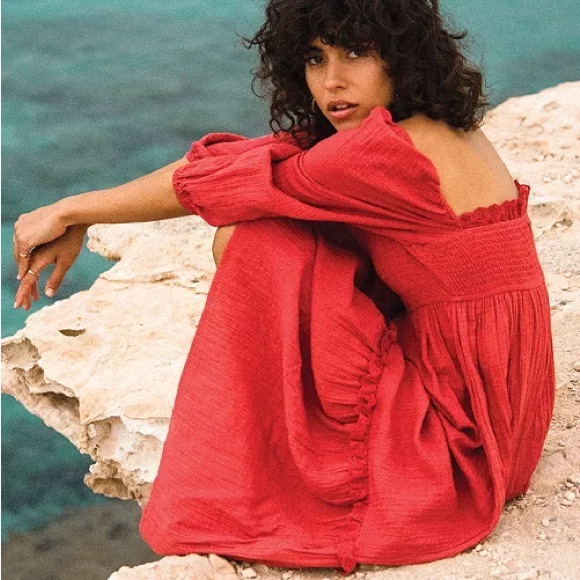 Billabong ✨💫 Magic Hour Red Maxi Dress - Picture 6 of 10